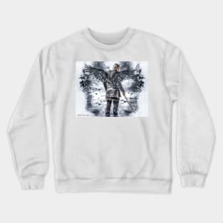 ragnar lodbrok road to valhalla Crewneck Sweatshirt